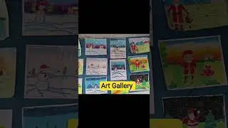 Art Gallery||Art Exhibition||Primary School #shortsfeed #school #shortsviral #shortvideo