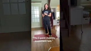 Mobility isn&rsquo;t about the gym &mdash; it&rsquo;s about getting through real life.Take the 5-Point  Floor Test.&rdquo;