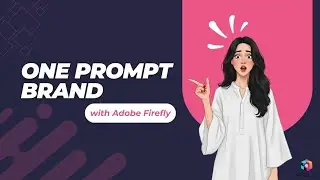 Create a Complete Brand Using ONE Prompt in Adobe Firefly 🤯 | AI Branding Tutorial #adobefirefly #ai