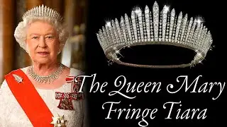 Royal Secrets Unveiled: Queen Mary Fringe Tiara's Journey from Necklace to Elizabeth II's Elegance!