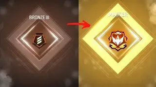 FREE FIRE CS RANK PUSH BRONZE TO MASTER GOLDEN CRIMINAL M1887 SHOTGUN