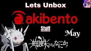 Cute Little Spiders - Darkness Themed Akibento Box - May 2021