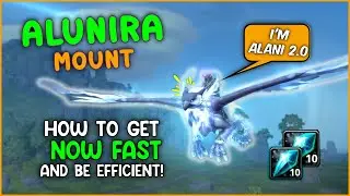 How to Get Alunira Mount! The MOST Efficient Farm for Crackling Shards | TWW