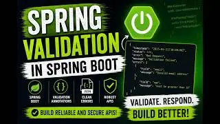 Spring Validation in Spring Boot | Bean Validation Explained with Example