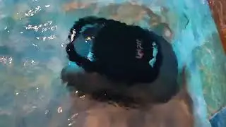 First test robot AIPER Scuba SE for swimming pool piscine