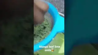 mango leaf lime soda | try this recipe
