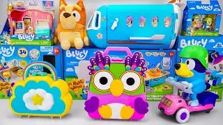 Bluey Toy Collection Unboxing Review 💜 Chattermax Figure Carrying Case & Bluey Cloud Bag Doctor Set