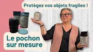 Coudre un pochon de protection &agrave; base ronde,  🧵 ma m&eacute;thode &ldquo;math&eacute;magique&rdquo;