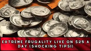 Extreme Frugality Live on $25 a Day (Shocking Tips!)