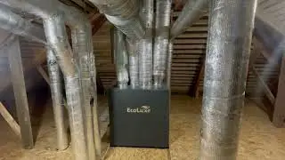 Бесшумный рекуператор тепла и влаги для частного дома EcoLuxe EC-750V3