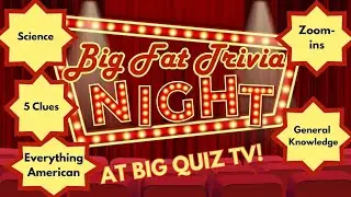 Pub Quiz: Science, Zoom-ins, 5 Clues, Everything American, General