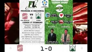 Vivo 1ra Nacional 2025- Fecha 2 Zona A- San Mart&iacute;n (Tucum&aacute;n) vs Ferro Carril Oeste
