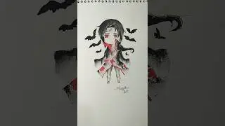 itachi chibi #art #speedart
