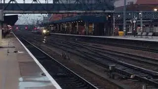 158870 leaving Doncaster railway station