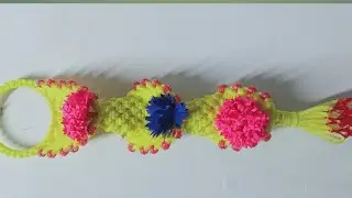 new macrame flower designing wall hanger how to make step by step easy tutorial