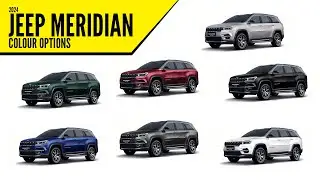 2024 Jeep Meridian X Color Options - Images | AUTOBICS