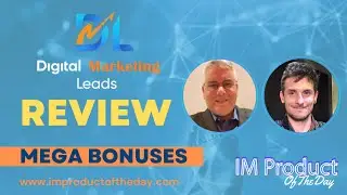 Digital Marketing Leads Review + Award-Winning Bonuses To Make It Work FASTER (Worth $997)!