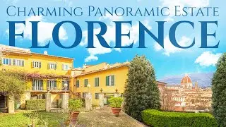 TOURING an Enchanting Estate with 4000 SQM Garden For Sale in Florence | Lionard