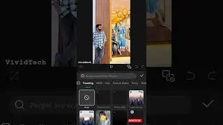 How to use Video Effects in CapCut Tamil | VividTech