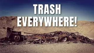 The TRASH Problem on Our PUBLIC LANDS // Government Wash Lake Mead CLOSED