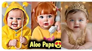 Can&rsquo;t Stop Laughing 😍 | Cute Baby First Time Dancing 💃 Talking 🗣️