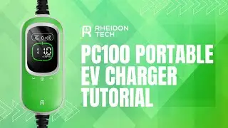 How to Use Rheidon Tech PC100 EV Charger: Step-by-Step Guide #emobility #evcharging