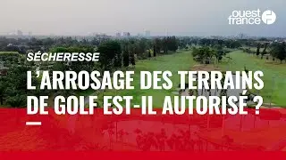 S&eacute;cheresse : l&rsquo;arrosage des terrains de golf est-il autoris&eacute; ?