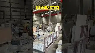 Busy day again, all-natural & engineered stone countertops are under production #edgstone #interior