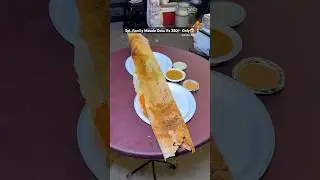 Street Style Family Masala Dosa🤤❤️#youtubeshorts #trending #viralvideo #masala #dosa #southindian