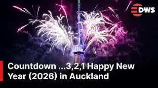 FULL CELEBRATION: New Zealand Rings in 2026 with Spectacular Sky Tower Fireworks in Auckland | AQ1E