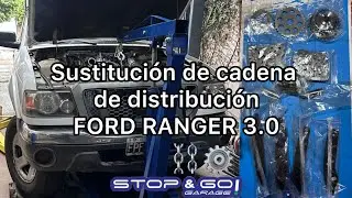 Como cambiar cadena de distribuci&oacute;n | FORD RANGER 3.0 Powerstroke