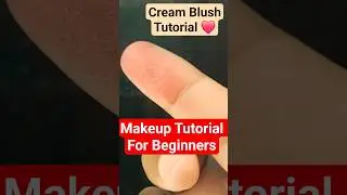 🔴How To Apply CREAM Blush? #howtoapply #blush #makeuptutorial #blushtutorial #shorts #viral #makeup