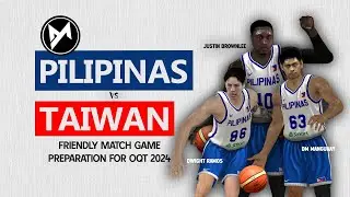 GILAS PILIPINAS vs. TAIWAN MUSTANGS | DM MANGUNAY | NBA2K14 | PBA2K