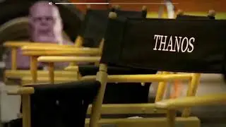 Rare Footage - Thanos behind the scenes Avengers Infinity War