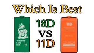 Which is best 11D or tempered glass? || Deep Gallery || Molarband Extn Badarpur