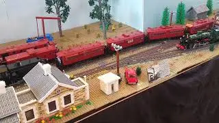 VRLGM Lego Train Layout @ Brickvention 2023