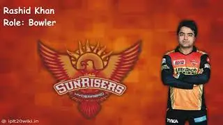 IPL 2018 Sunrisers Hyderabad (SRH) Squad / Roster : Player Details
