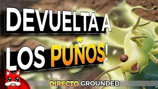 🔴DIRECTO #grounded 1.0  Matando TODOS los INSECTOS solo con los PU&Ntilde;OS #3 mini - serie
