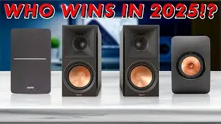 🔥 Top 5 Best BOOKSHELF SPEAKERS [2025] ✅ Clear Audio / Deep Bass / Compact Design