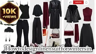 How to design linen suit for winters in 2026||New dress designs like boutique style#neckdesign#dress