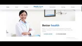 Medic Care &ndash; Responsive Medical Website