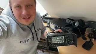 SP1B - Icom IC-705 & MOXON antena - 28 MHz