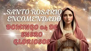 SANTO ROSARIO ENCOMENDADO CORTO 🙏 | DOMINGO 🌹| Misterios Gloriosos
