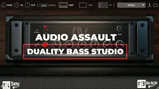 Audio Assault Duality Bass Studio Stock Preset Sound Test ( Clean )