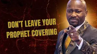 Apostle Johnson Suleman Shares What Happened to His Spiritual Son After He Left His Covering