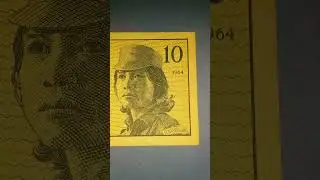 Uang Kertas Kuno 10 Sen Th. 1964 😊😁😂🤣😃😁😁