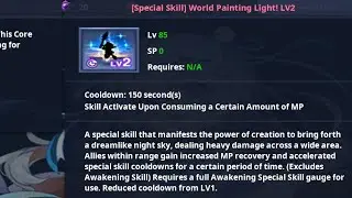 GrandChase - Iris &lsquo;World Painting Light!&rsquo; MP Recovery Buff (Awakening Special Skill)