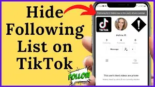 How to hide your Following list on TikTok in 2021