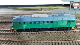 Prezentacja spalinowozu ST44 - 788 firmy #PIKO #dcc24 #h0 #makieta #modelarstwo