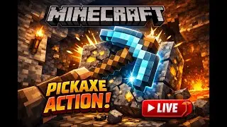 Falling Pickaxe Minecraft